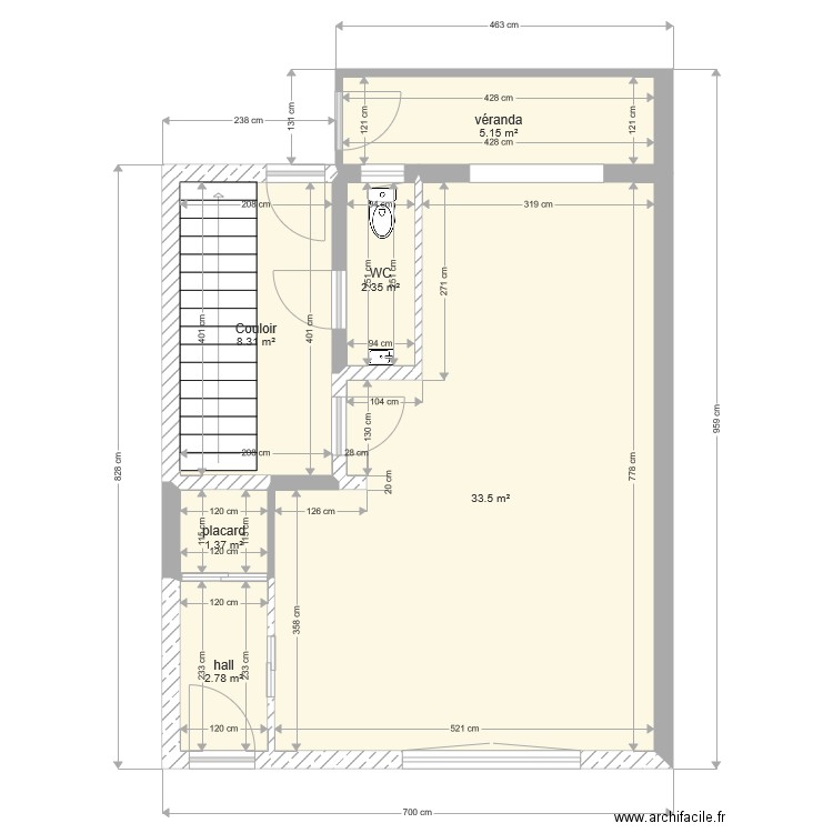 amiens 35 hotoie projet 1. Plan de 0 pièce et 0 m2