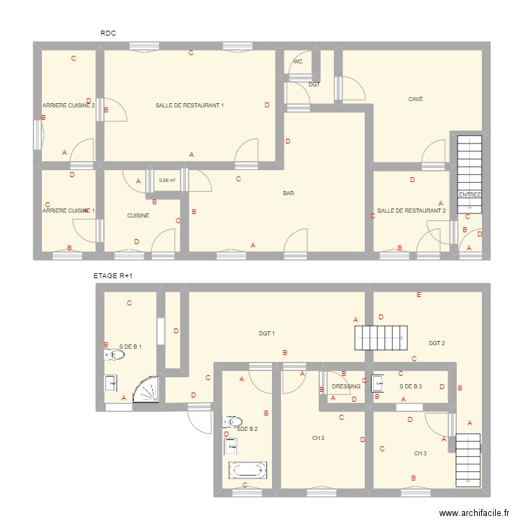 DORSET. Plan de 0 pièce et 0 m2