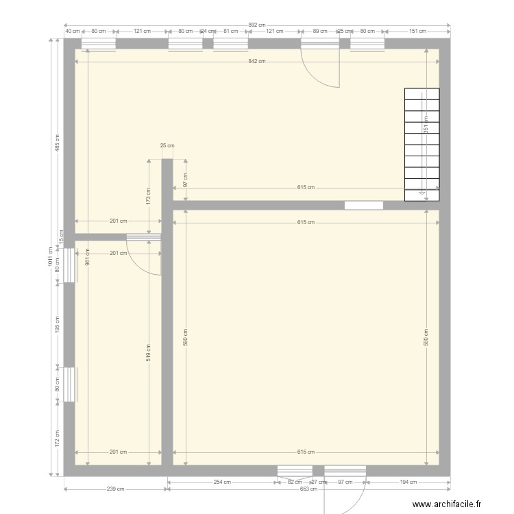 tiny house 3. Plan de 0 pièce et 0 m2