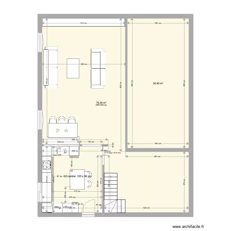 plan Carpentier projet 1. Plan de 