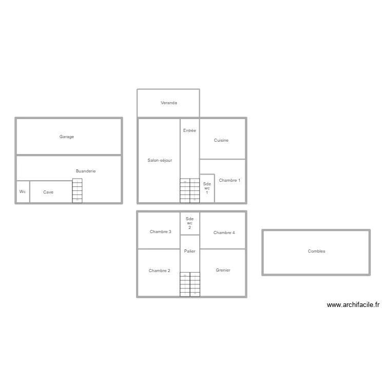 LANDREVARZEC LEGRAND. Plan de LANDREVARZEC LEGRAND. Plan de