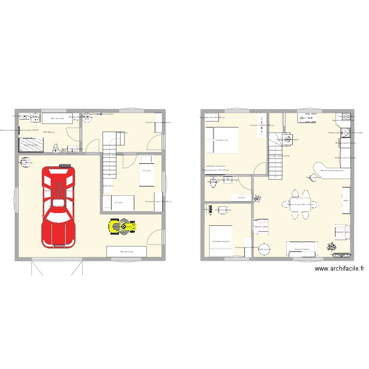 Projet Falardeau fenêtre et porte. Plan de 0 pièce et 0 m2