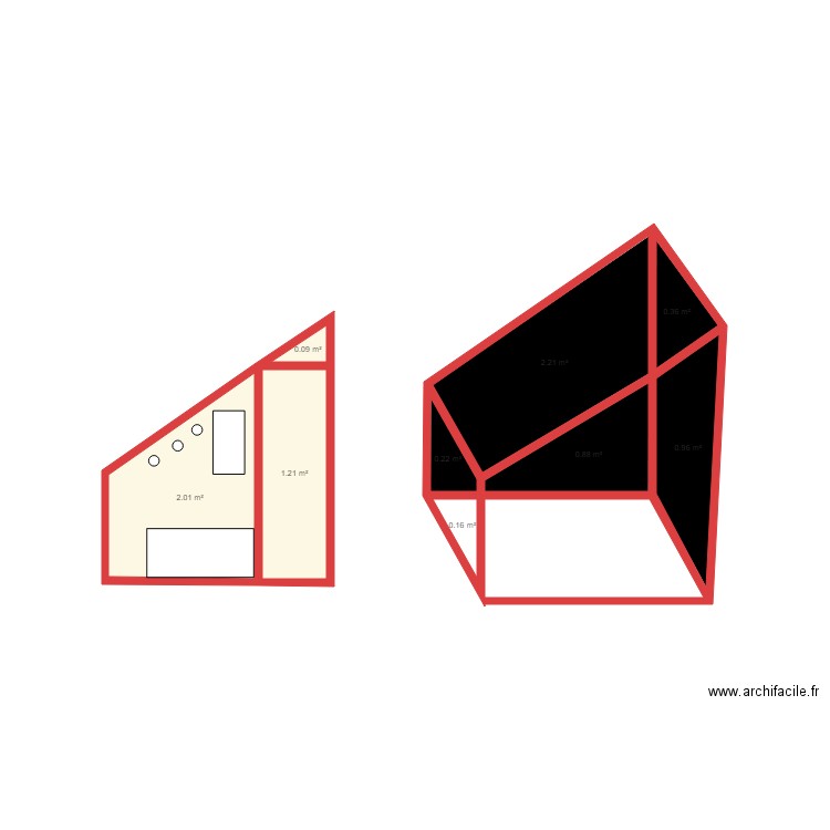 aménagement entrée. Plan de 0 pièce et 0 m2