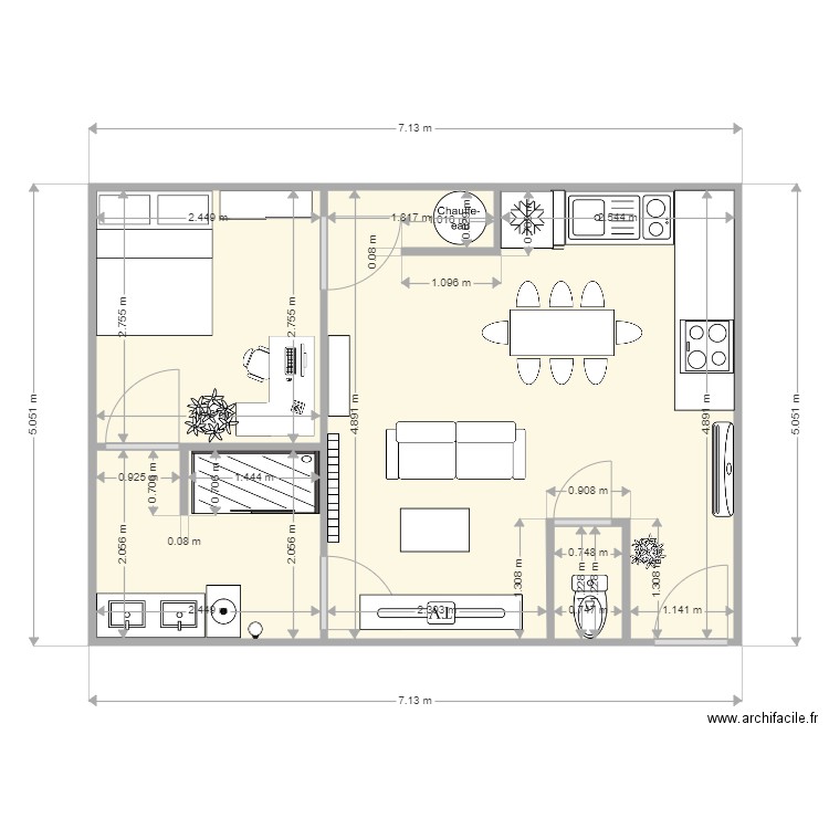 appart emma. Plan de 0 pièce et 0 m2