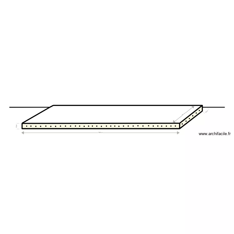 Dalle Deux pacs Zubadan. Plan de 