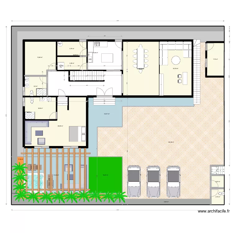 Minkan  Exterieurs Gardien2. Plan de 