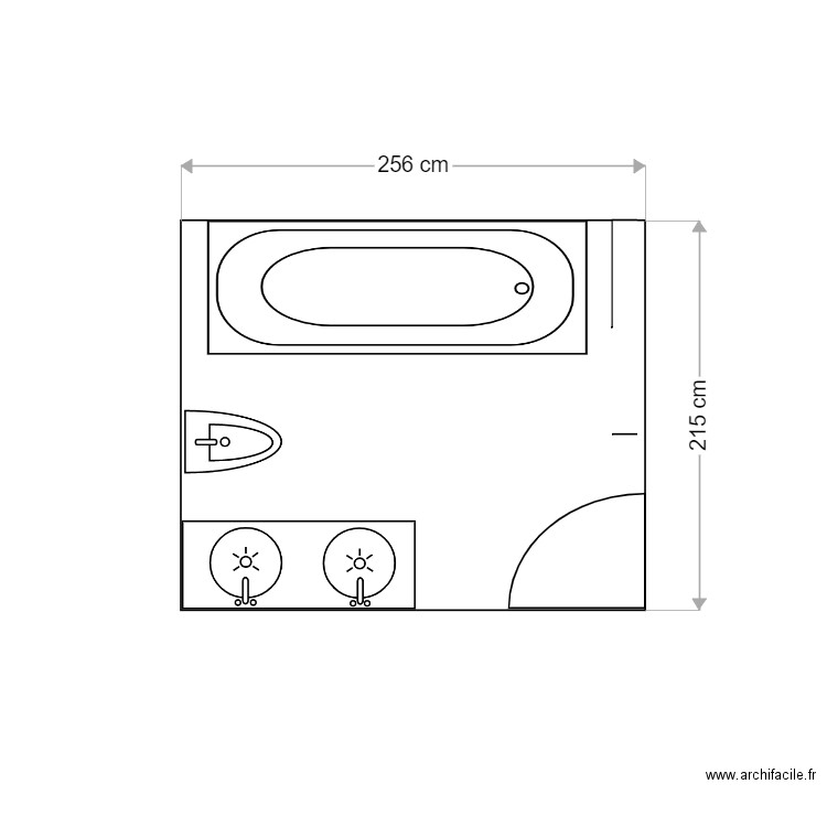 Me GRANVEAU salle de bain . Plan de 0 pièce et 0 m2