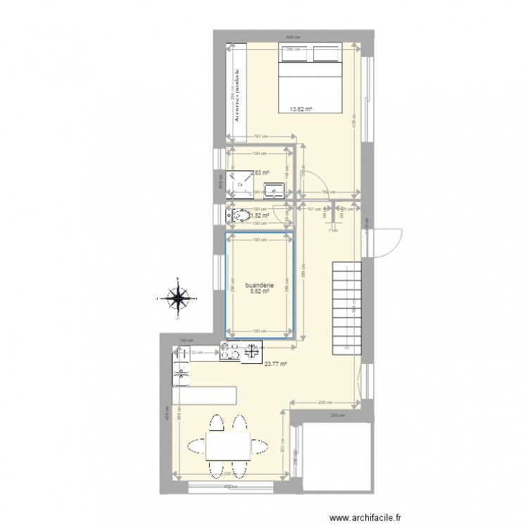maison neuve RDC projet 2. Plan de 0 pièce et 0 m2