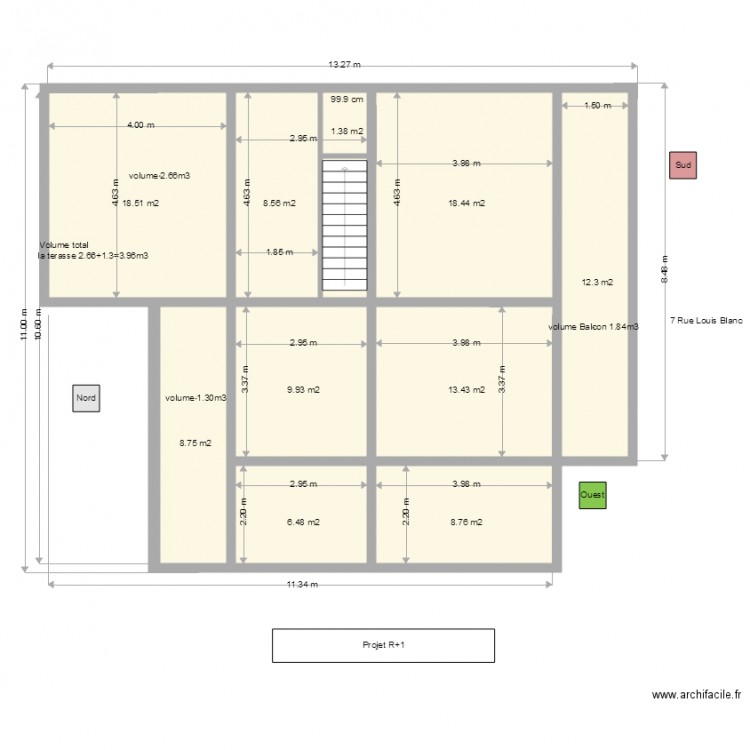 pour meusurer quantité des bac acier besoin. Plan de 0 pièce et 0 m2