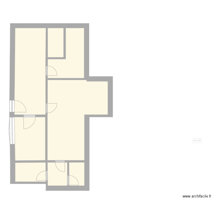 Appartement 29 Actuel RDC. Plan de 0 pièce et 0 m2