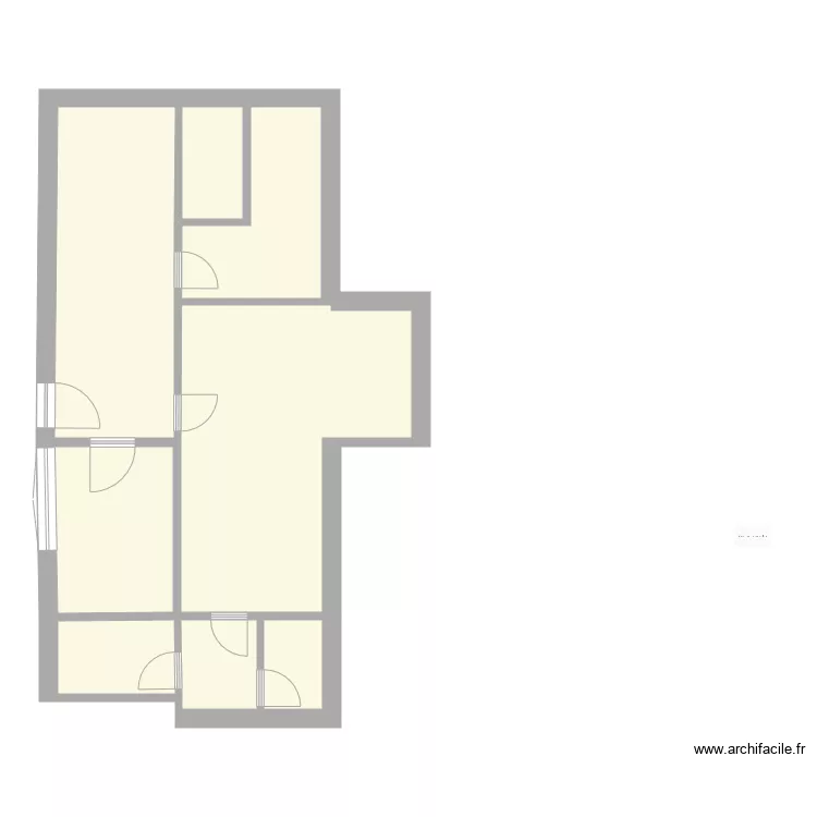 Appartement 29 Actuel RDC. Plan de Appartement 29 Actuel RDC. Plan de