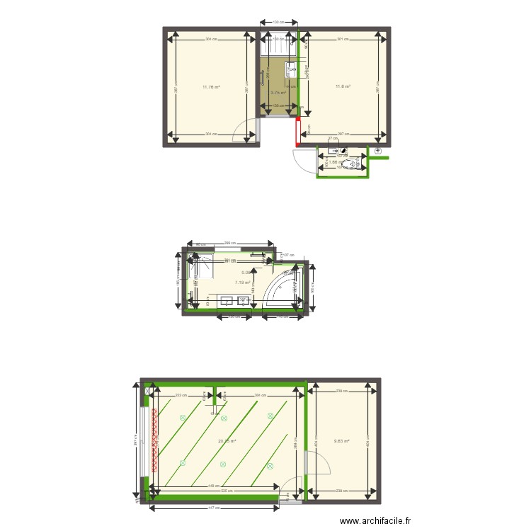 Plan SIMON. Plan de 0 pièce et 0 m2