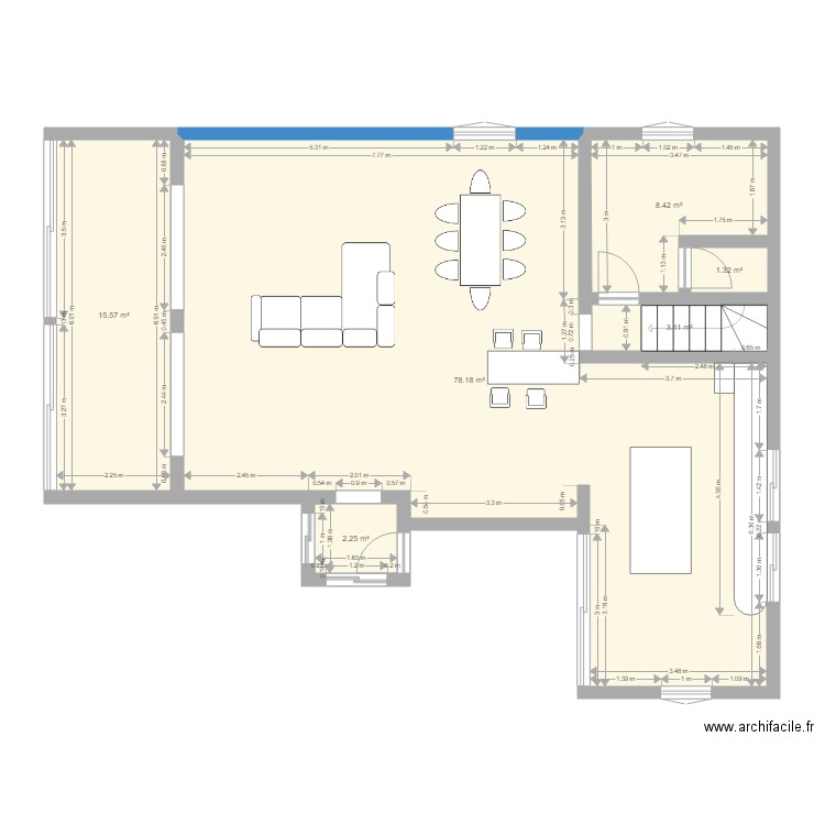villa etage. Plan de 0 pièce et 0 m2