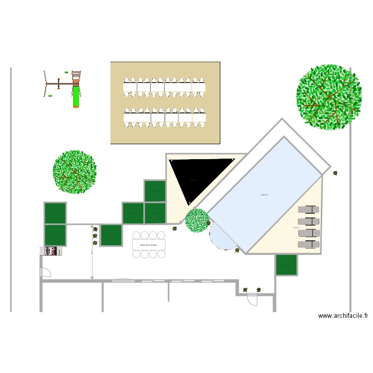 Jardin Wépion. Plan de 0 pièce et 0 m2