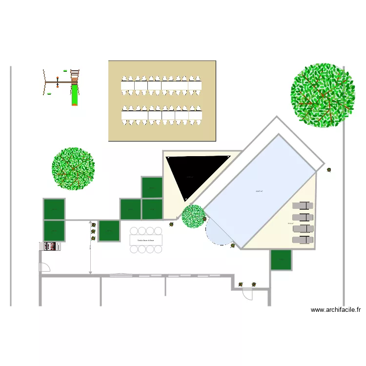 Jardin W&eacute;pion. Plan de 