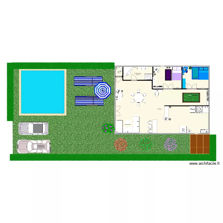 Marilou Ludivine. Plan de 