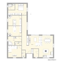 plan maison plein pied