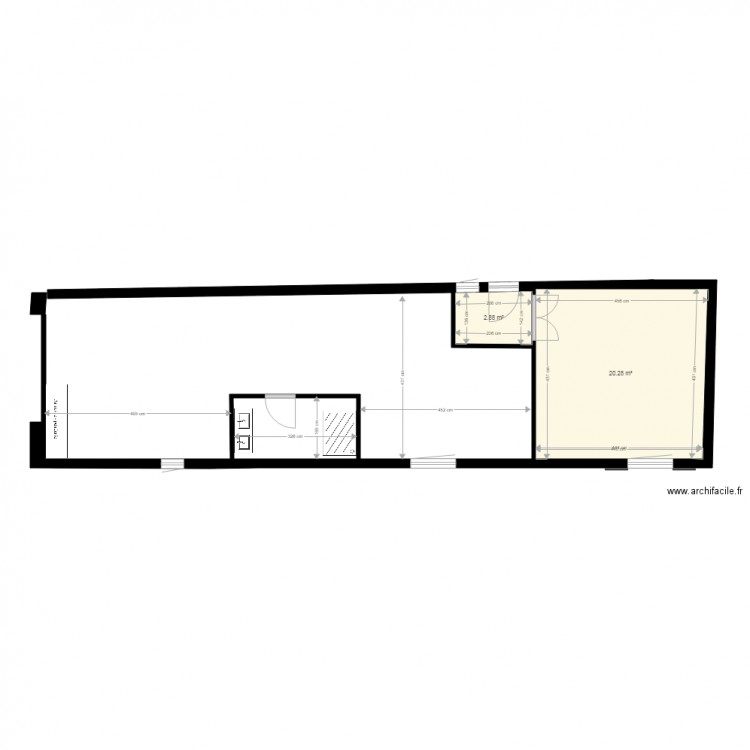 Aménagement Grange 2 Montoison 9. Plan de 0 pièce et 0 m2