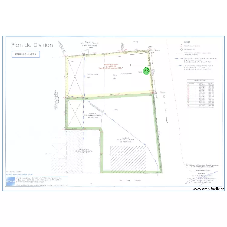 PlanTerrainCroquisimplantation01. Plan de 