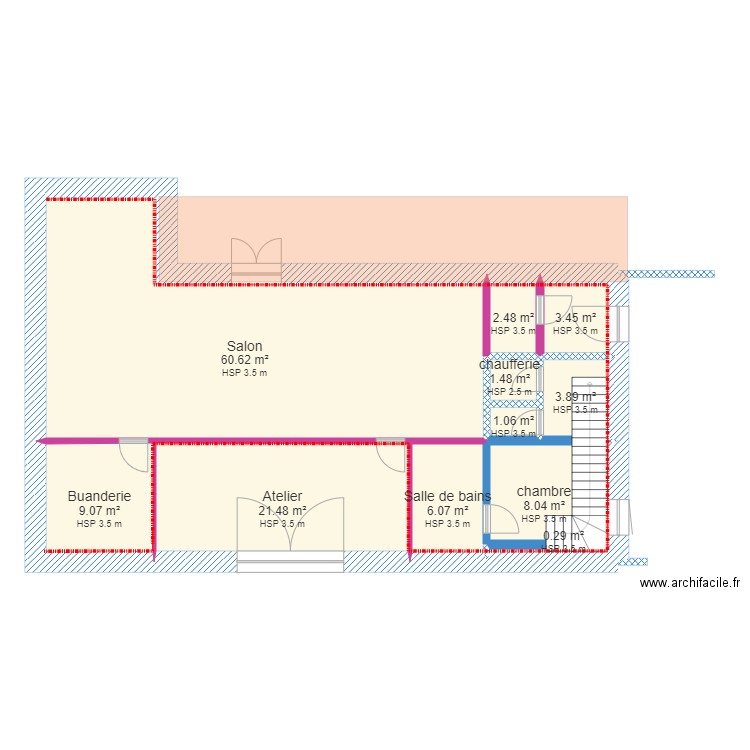 maison2. Plan de 0 pièce et 0 m2