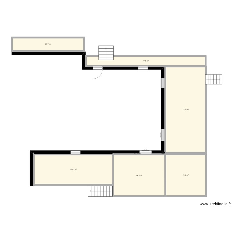 TCR. Plan de 0 pièce et 0 m2