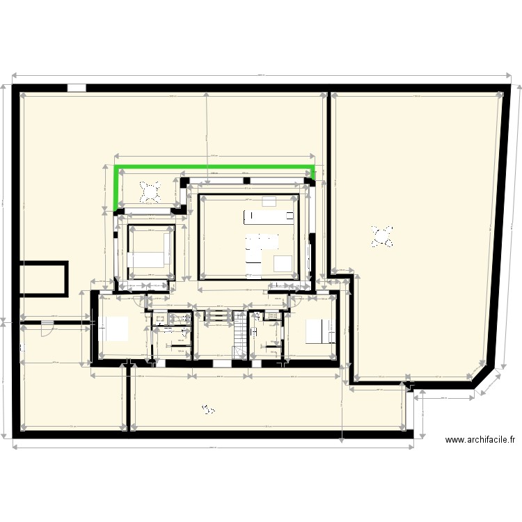 garage. Plan de 0 pièce et 0 m2