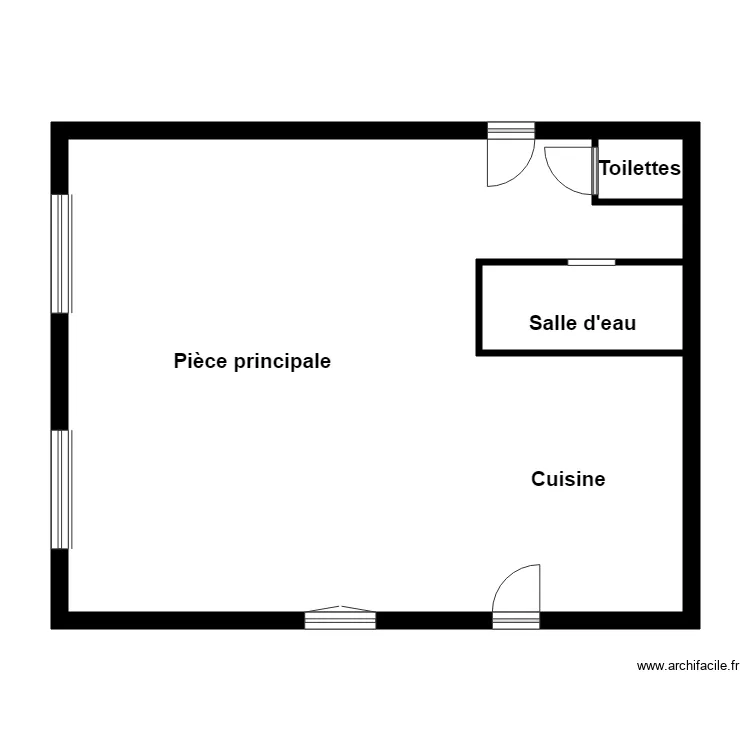 Dormois. Plan de 