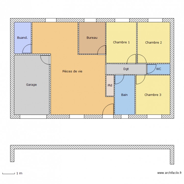 Harmonie 5bis  - PERISSE JUANES TARANCO. Plan de 0 pièce et 0 m2