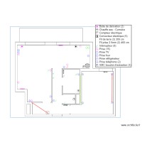 Plan &eacute;lec avant travaux