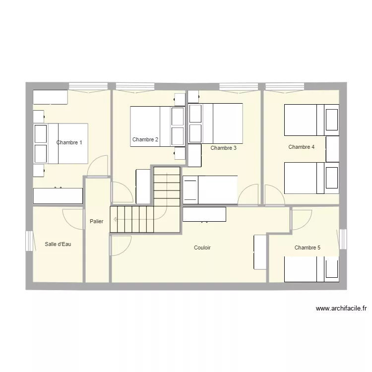 Gouy Etage 1. Plan de 