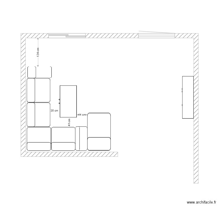 villain. Plan de 0 pièce et 0 m2