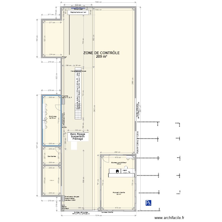 CCT VL DVG Contrôle  LA GARDE  + parking. Plan de 0 pièce et 0 m2