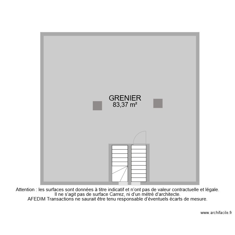 BI 6885 GRENIER. Plan de 0 pièce et 0 m2