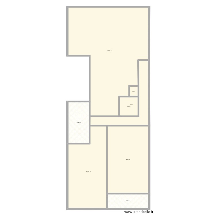 JET LUNEL 2 niveau 3. Plan de 0 pièce et 0 m2