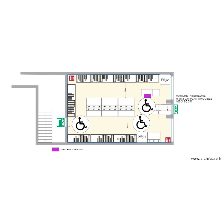 EPICERIE DROME AVEC PLAN AMOVIBLE. Plan de 0 pièce et 0 m2