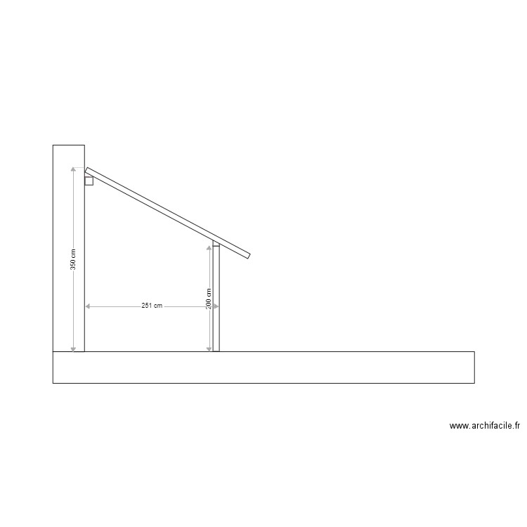 véranda . Plan de 0 pièce et 0 m2