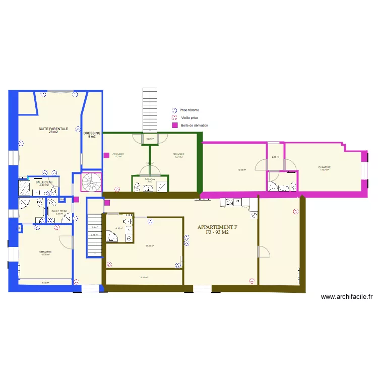 Plan 1er inventaire prises. Plan de Plan 1er inventaire prises. Plan de