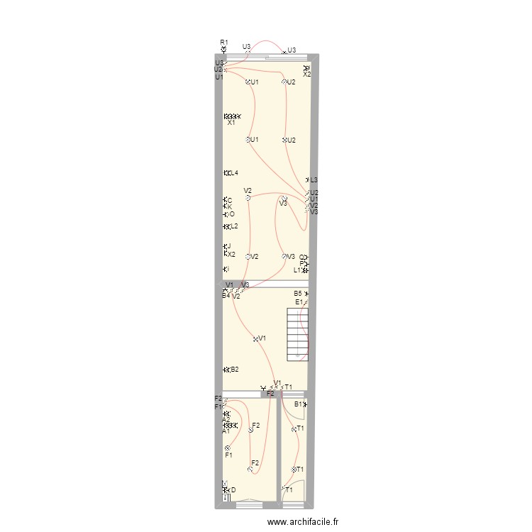 Dl Gabi. Plan de 0 pièce et 0 m2