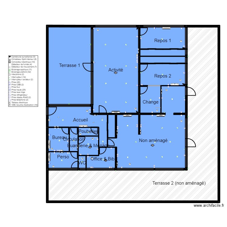 B77PC84L elec. Plan de 0 pièce et 0 m2