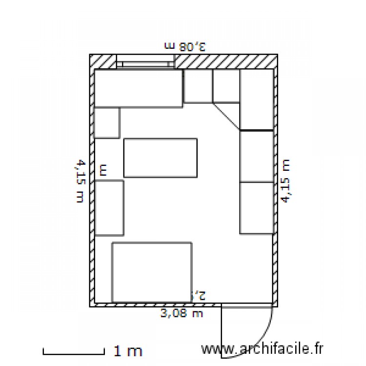 Nouveau bureau. Plan de 0 pièce et 0 m2