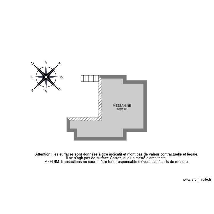 BI 6213 MEZZANINE. Plan de 0 pièce et 0 m2