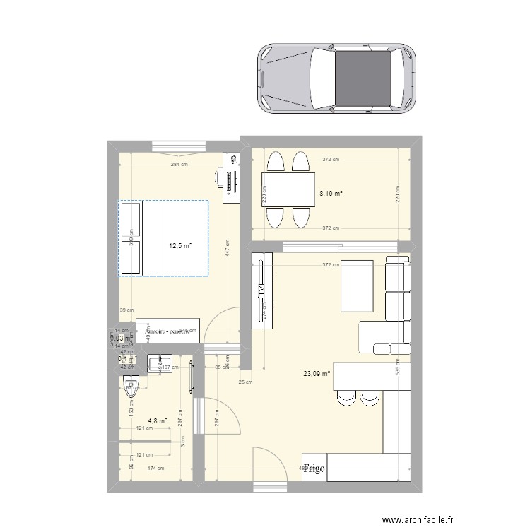 Roissy en brie. Plan de 0 pièce et 0 m2