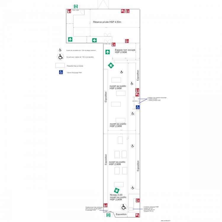 Espace foot futur new. Plan de 0 pièce et 0 m2