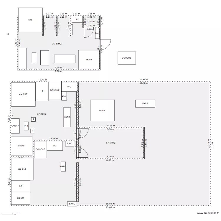 SPAHAUT2. Plan de 