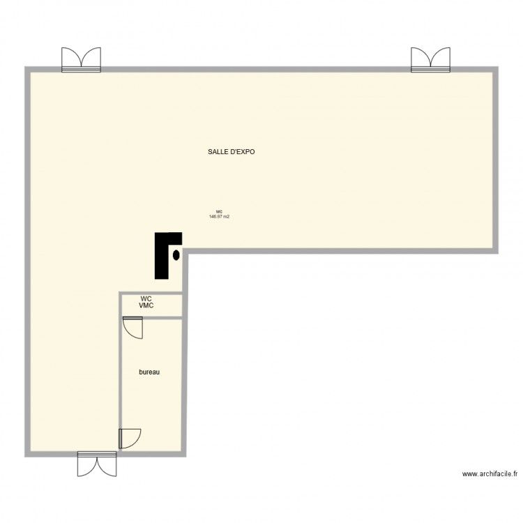 plan 2d. Plan de 0 pièce et 0 m2