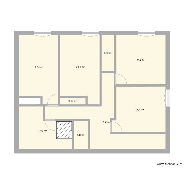 salin rouet. Plan de 0 pièce et 0 m2