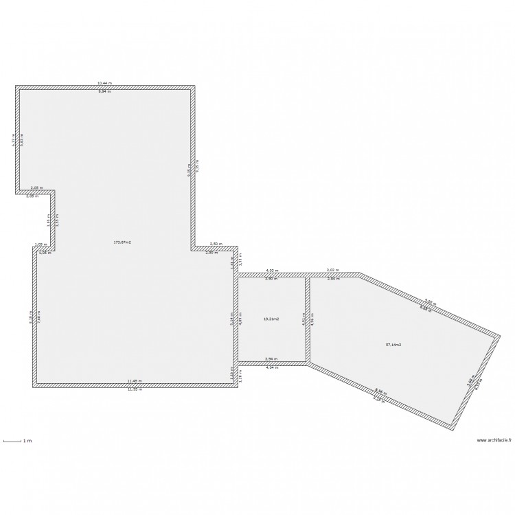 garage pitard. Plan de 0 pièce et 0 m2