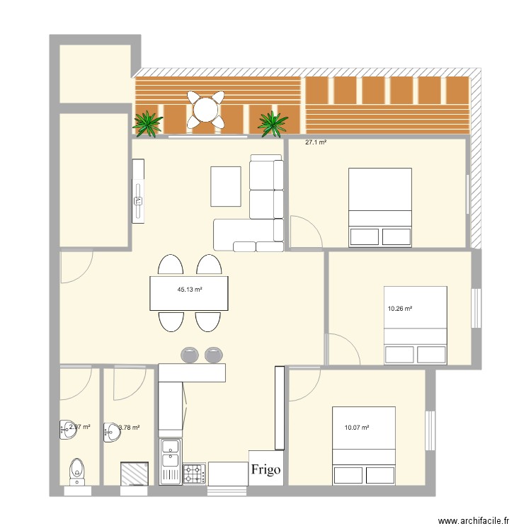 MAISON BILBAO HB V2. Plan de 0 pièce et 0 m2