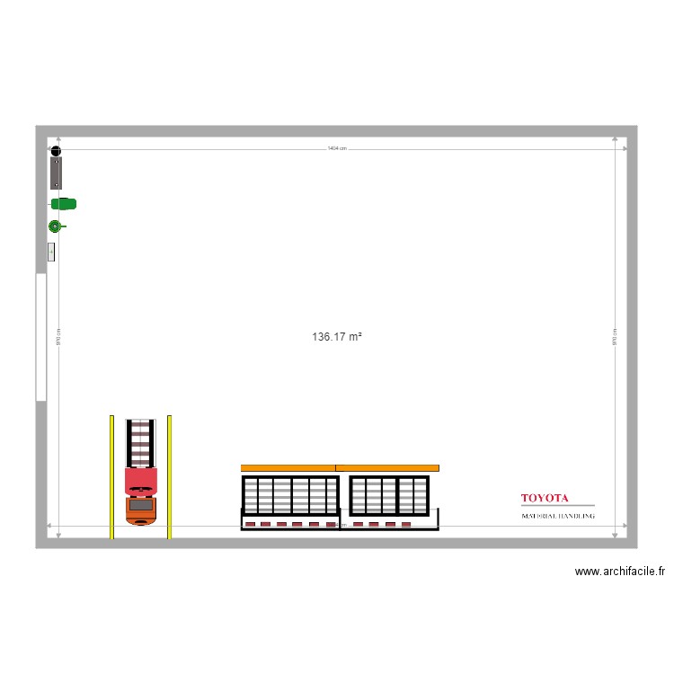 Geodis St ouen l aumone sdc2. Plan de 0 pièce et 0 m2