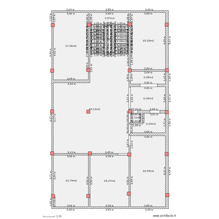 Etage1. Plan de 0 pièce et 0 m2